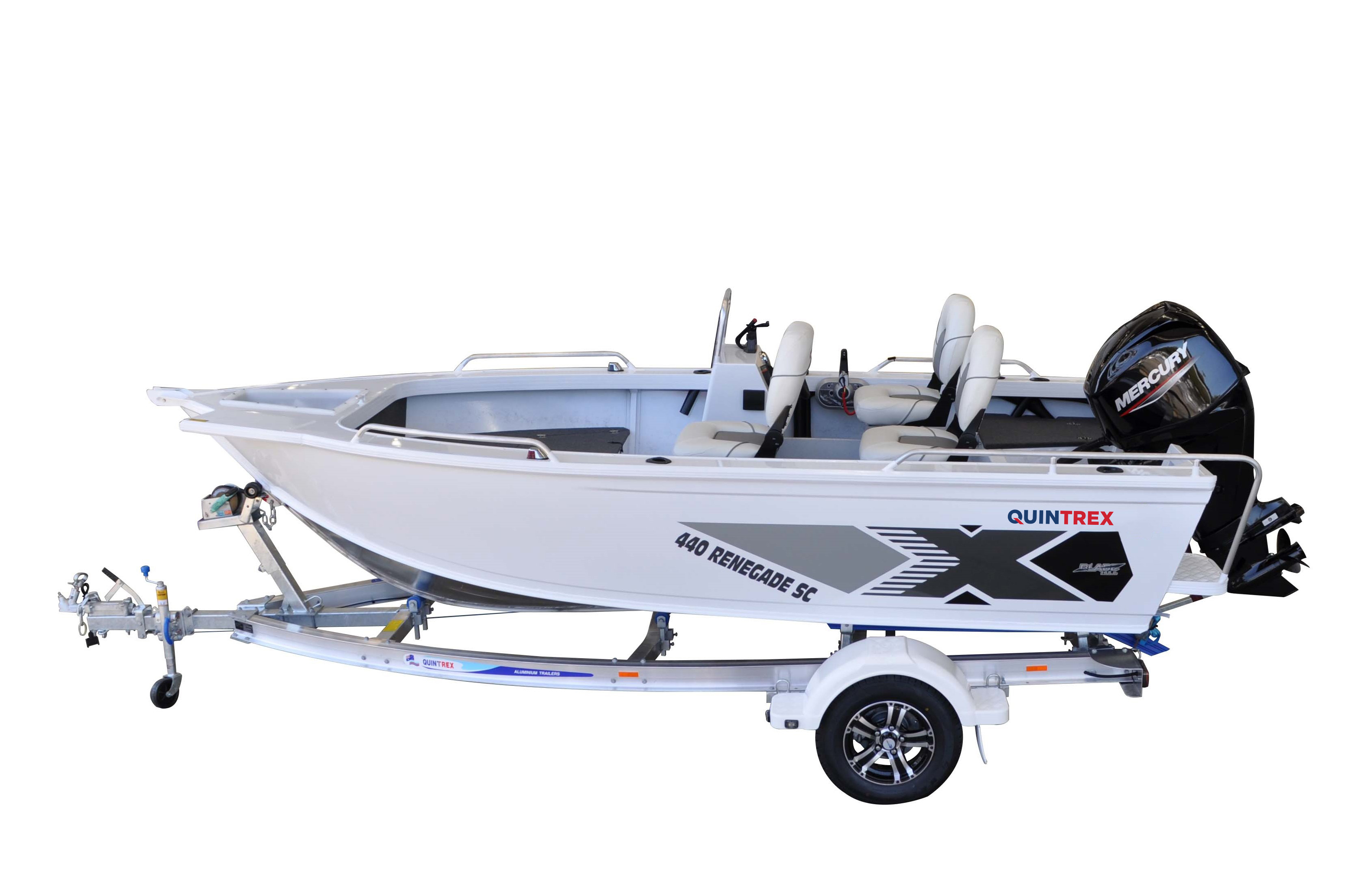 Quintrex 440 Renegade TS Aluminium Boat Range